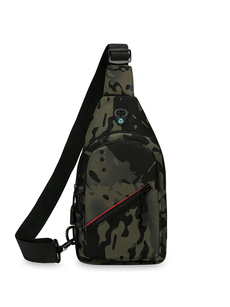 USB Charging Anti-theft Chest Bags Crossbody Men's Messenger Bag Shoulder Bag Mobile Phone Waterproof Bagpack Travel Sports Bags