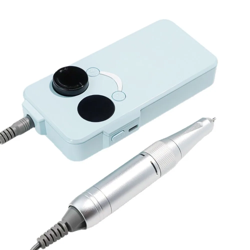 Nuovo lucidatore per unghie portatile alimentato a batteria 40000 giri/min macchina per smalto per unghie salone per unghie domestico strumenti per manicure professionali