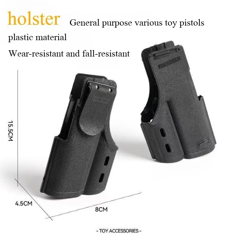 حافظة مسدس تكتيكية سوداء لـ G18 حافظة حزام Airsoft حافظة مسدس الصيد العام 2025