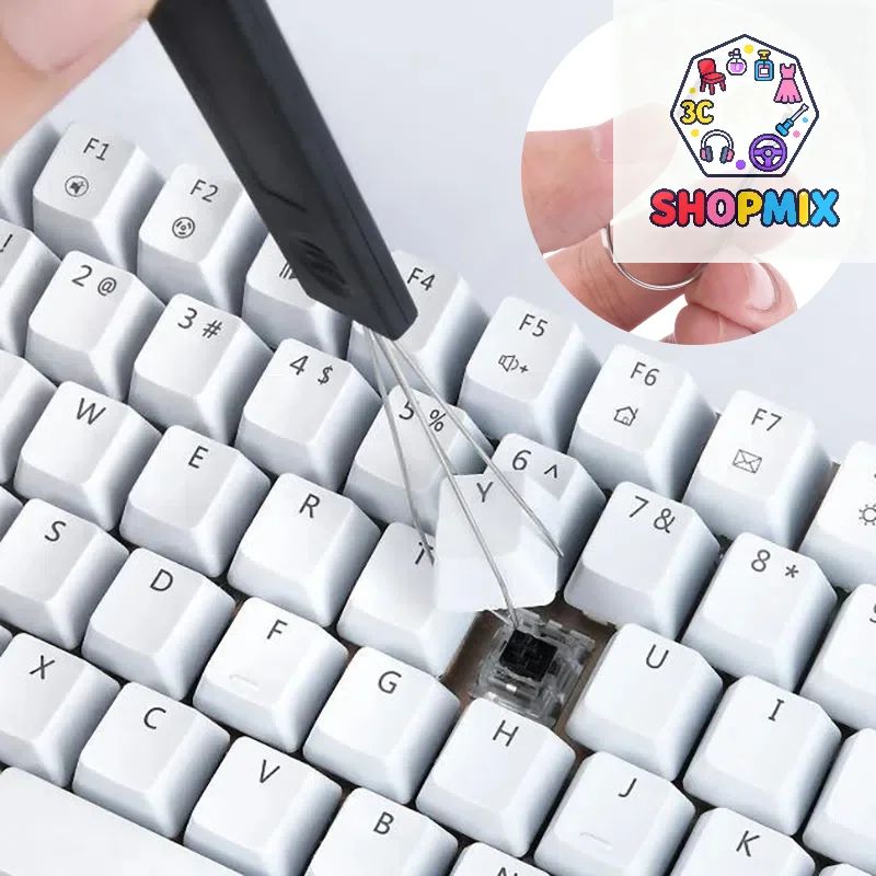 1/5PCS Keycaps Puller Unloading Wire Switch Mechanical Keyboard Removal Tool Replacement Key Switch Puller