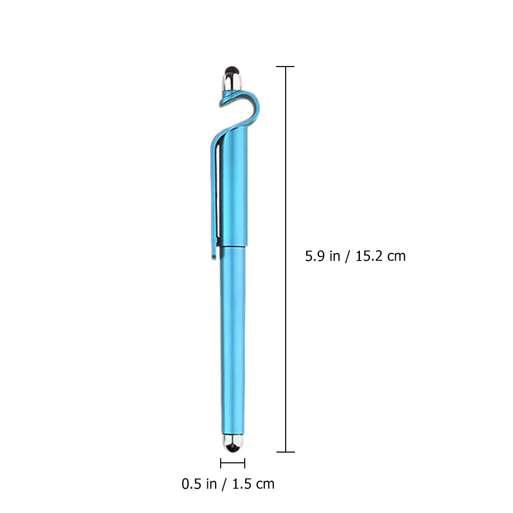 휴대 전화 홀더 볼펜 학생 펜 다목적 문구 터치 스크린 로그인 젤 볼펜