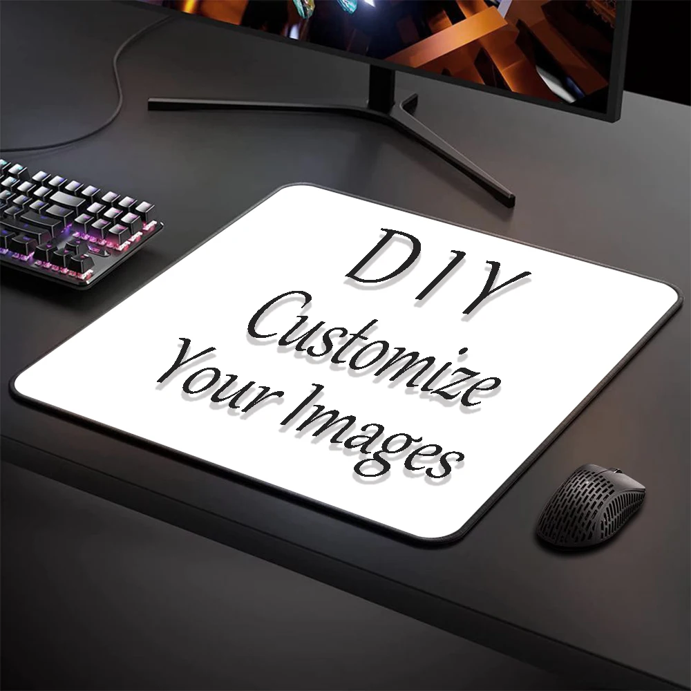 DIY Speed Mouse Pad Gamer Professional E-Sports Gaming Mousepad Custom Premium Mouse Mat High Elastic Non-slip Bottom Desk Mat