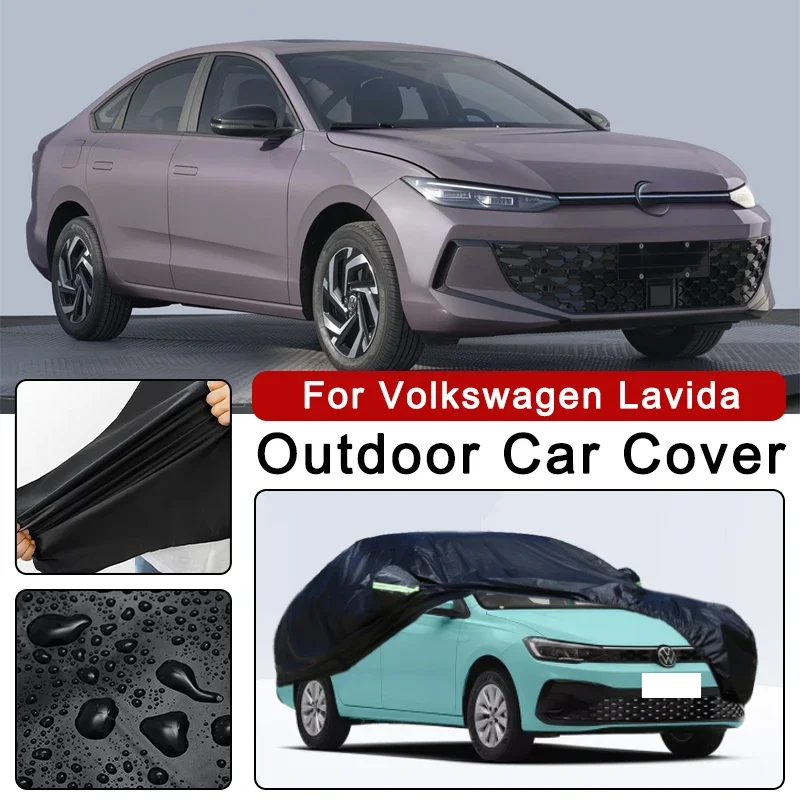 All-Season Car Cover for Volkswagen Lavida - Outdoor Full Protection, Waterproof Dustproof  Sunproof Auto Exterior Accessories