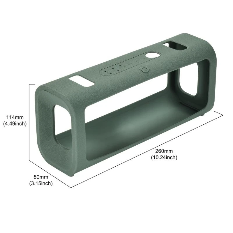 

U75B Travel Silicone Speakers Sleeve for ULT Field 3 Dustproof & AntiScratch Case