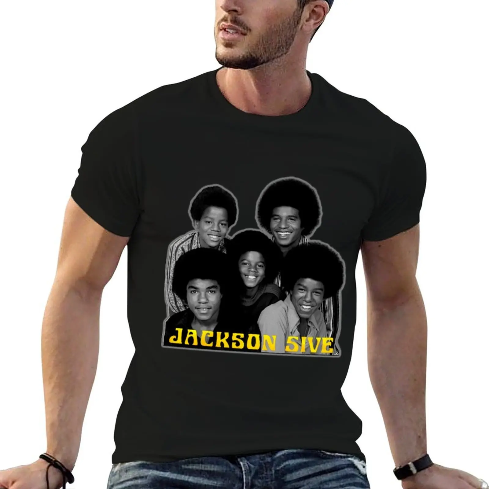 

Jackson 5 T-Shirt t shirt man cotton t shirts for man cotton t shirt personalised T-shirt