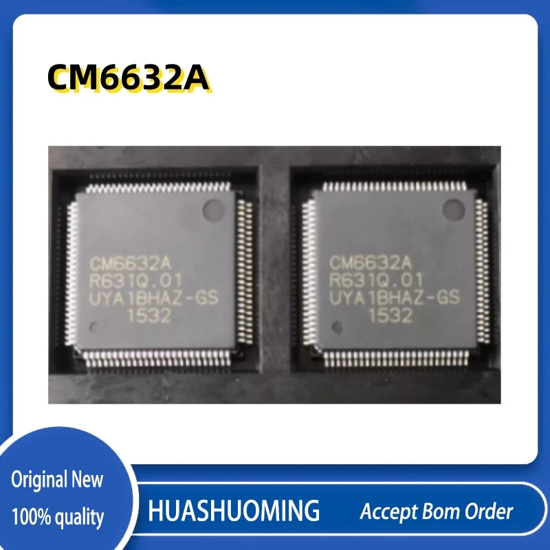 5pcs-10Pcs/Lot New  CM6632A   6632   CM6632  QFP-100