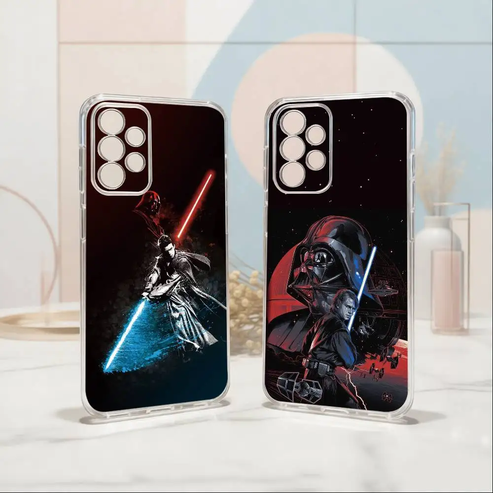 Epic S-Star W-Wars Phone Case Transparent Silicone Soft For Samsung S25,S24,S21,S22,S23,S30,Ultra,S20,Plus,Fe