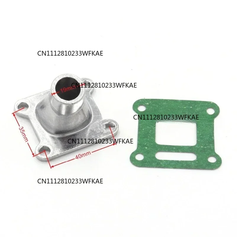 19mm Intake Manifold for 2 Stroke 49cc Mini Dirt Quad Pocket Bike Racing Carburetor Carby