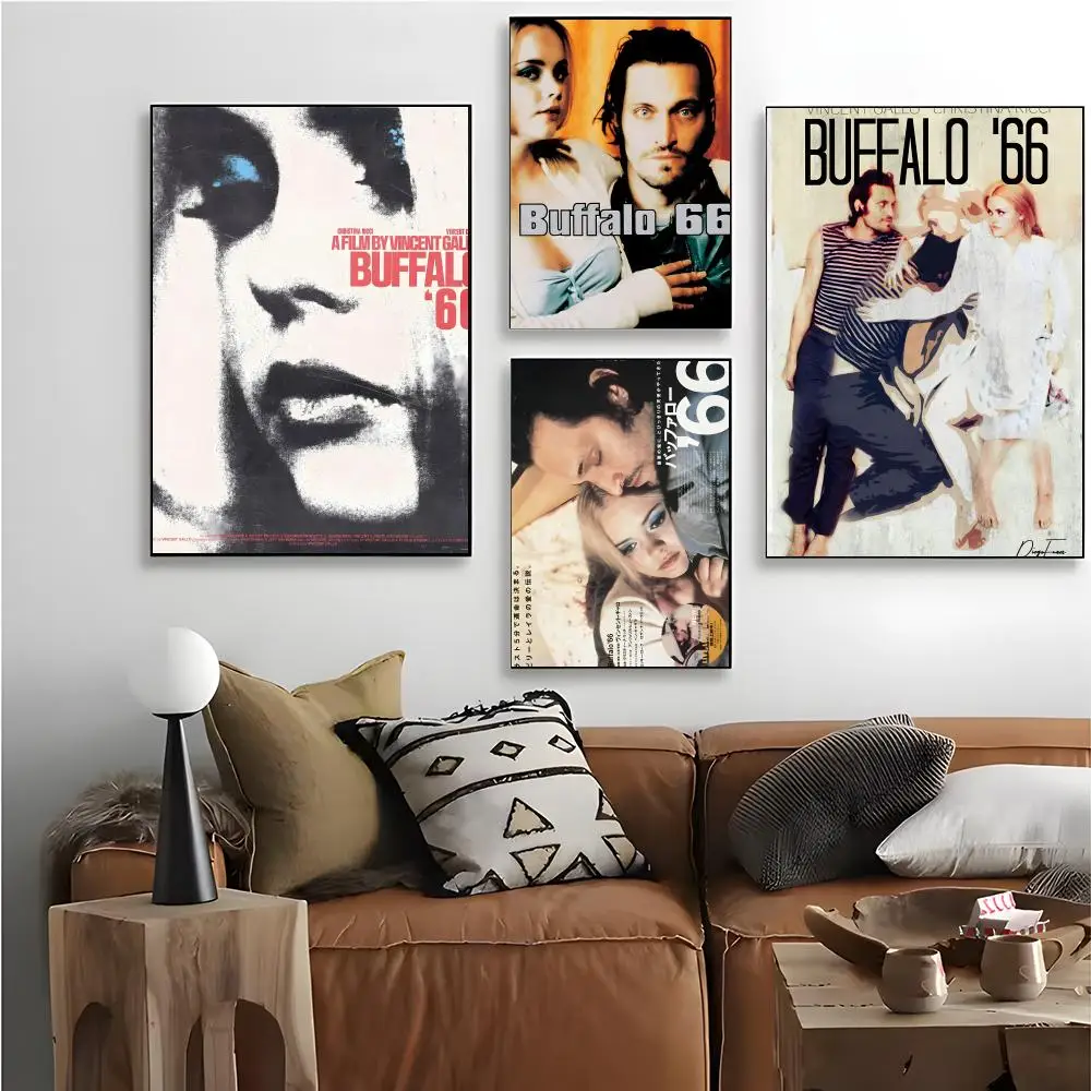 Indie Cult Classic Buffalo 66 Poster Canvas Wall Art Print Poster Decorative Mural Home Decor Gift Unframed