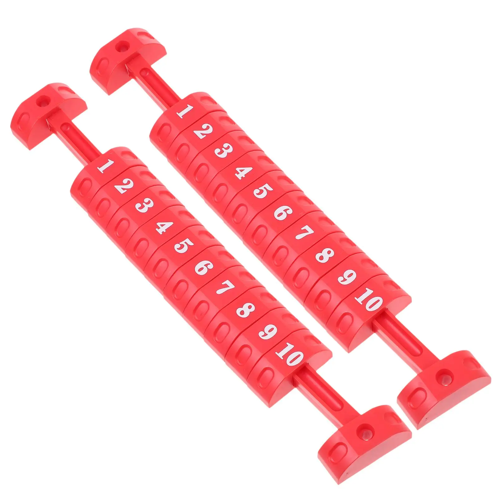 

2 Pcs Scoring Scoreboard Soccer Scoring Indicator Table Keepers Counters Bar Game Durable Material Easy Install