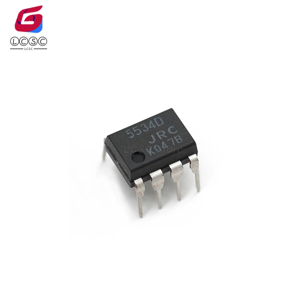 

10Pcs/Lot Original 5534D JRC high-performance low noise operational amplifier IC 1CIRCUIT 8-DIP NJM5534 JRC5534D 3V~22V