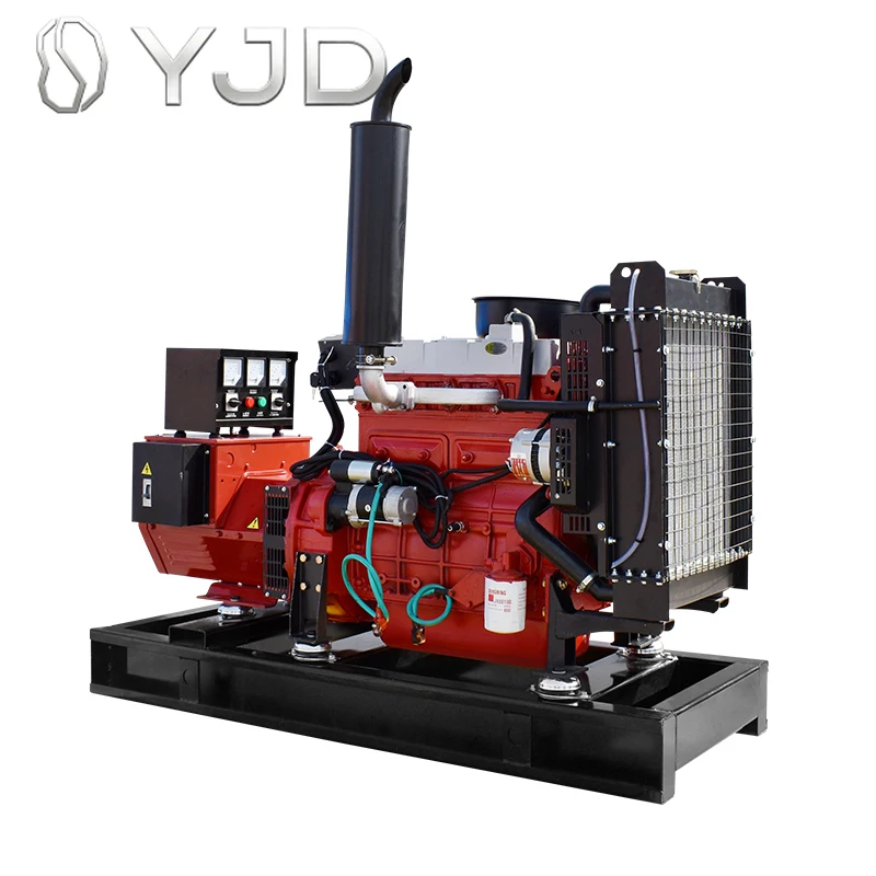 37.5kva 31kw Diesel Generator Set with 100% Brushless Copper Alternator Silent Type & Open Frame