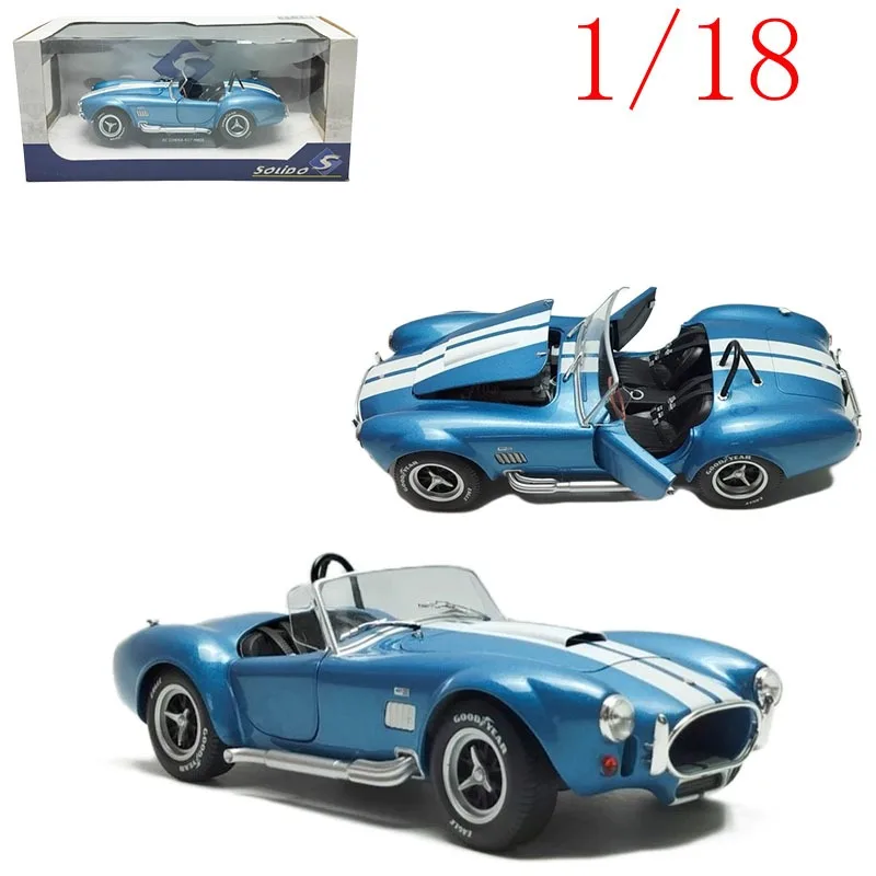 

Flaw Solido, литой под давлением масштаб 1/18 ‌ Shelby AC Cobra 427 Mark II (Mark 2) 1965 модель автомобиля из сплава, игрушки для мальчиков, подарок