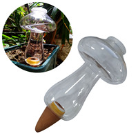 350ml Garden Automatic Watering Tool Mushroom Heart Strawberry Drip Irrigation Watering System Potted Plant Waterers