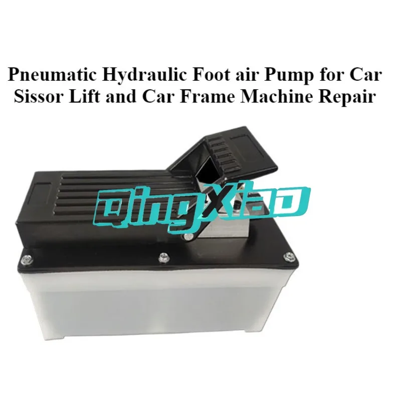 Pneumatic Hydraulic Foot Air Pump Durable Reliable For Car Scissor Lift Vehicle Frame Machine Repair Applications Portable Tools