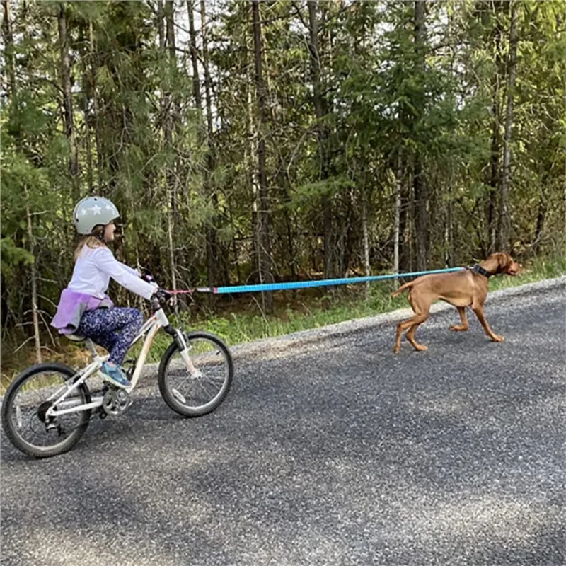 New Bicycle Elastic Leash Belt Nylon Traction Rope Parent-Child MTB Bike Towing Rope Kid Ebike Safety Equipment Outdoor Tool