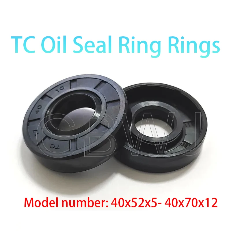 1pcs TC Oil Seal Ring Skeleton  Rings Rotary Shaft Rubber Gasket Engine Parts 40x52x5/40x58x7/40x68x10-40x70x12mm