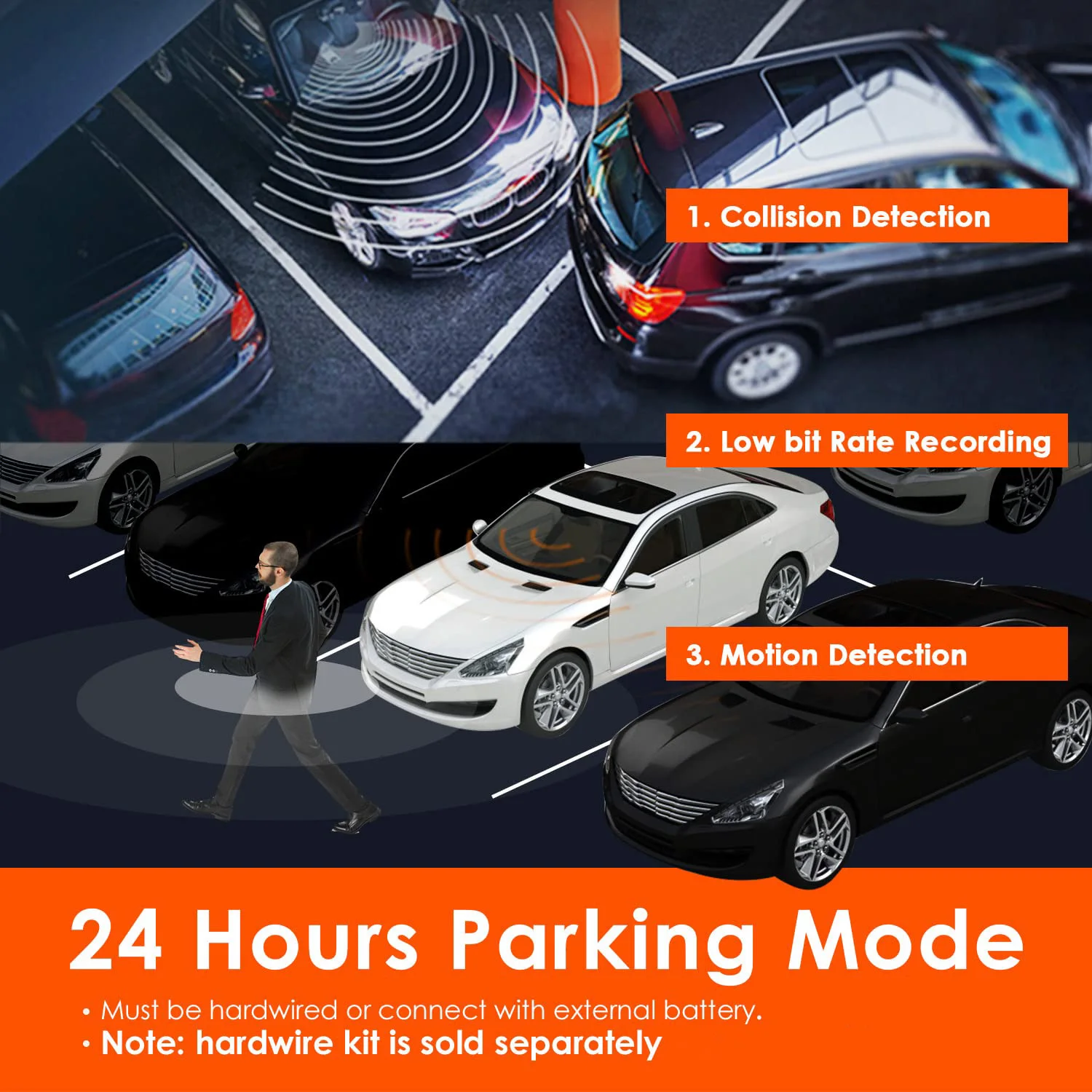 Vantrue N4 kamera na deskę rozdzielczą 4K samochodowy rejestrator wideo 3 w 1 wideorejestrator samochodowy Dashcam kamera tylna z GPS widzenie nocne