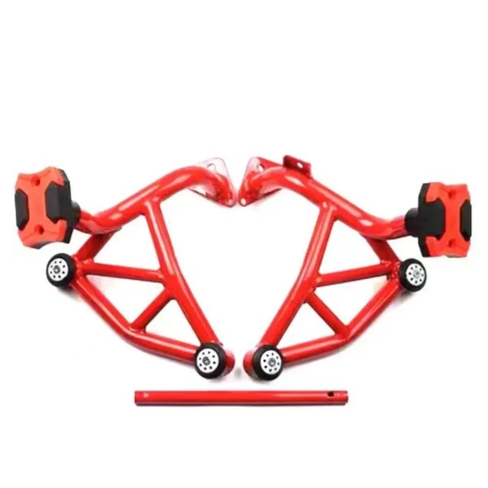 Motocicleta caber haojue dr160/dr160s/dr150/dr150s barras de acidente pára-choques tanque protetor capa para haojue dr 160/dr 150