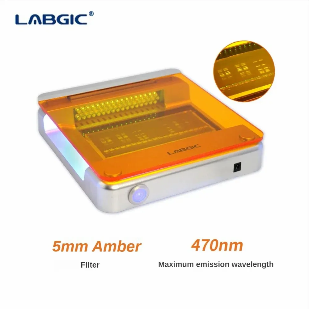 LABGIC BL-15 Blue Light Gel Cutting Machine LED Blue Light Excitation Light Source, Observe Nucleic Acid and Protein In The Gel