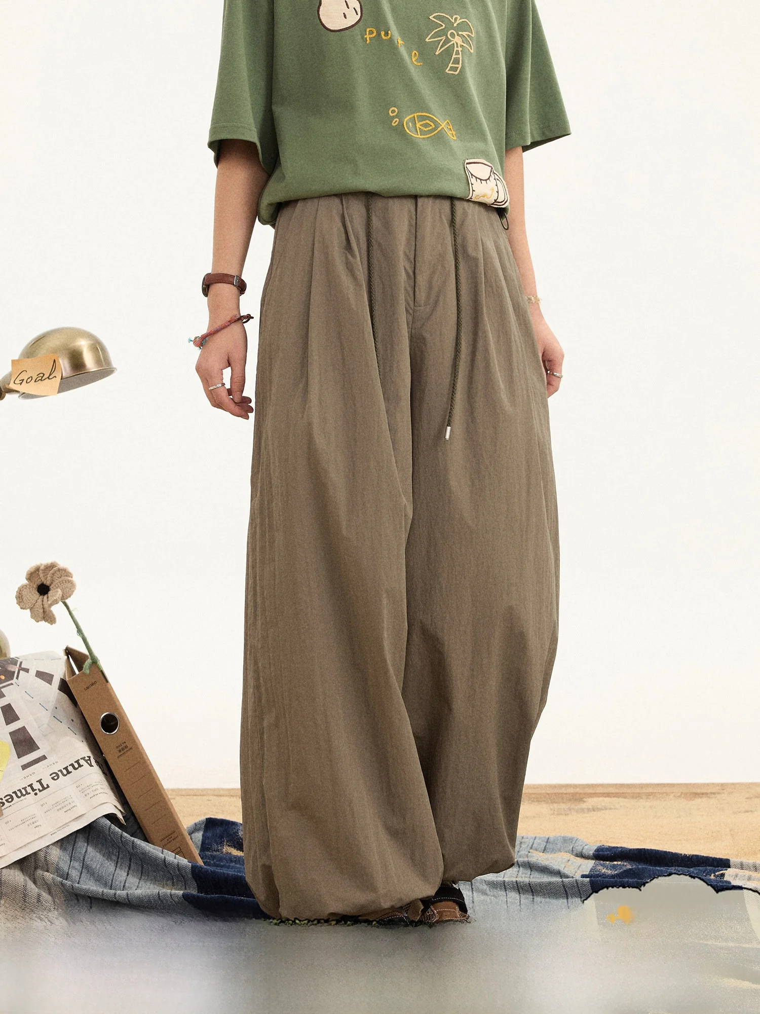 

Горячая новинка: Женские повседневные широкие брюки-баллоны Volcano для активного отдыха, летние, в стиле ретро, для работы и повседневной носки