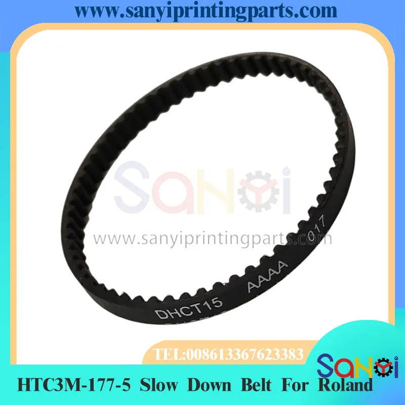 Correia de desaceleração Roland de 1 peça R700 HTC3M-177-5 para peças de máquinas de impressão