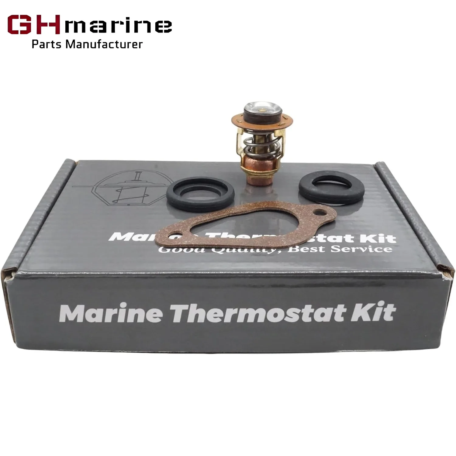 

345-01030-0 Thermostat Repair Service Kit for Nissan Tohatsu MFS MF M MD 2-50 HP Outboard Motors 3H6-01030 350-01030 345010300