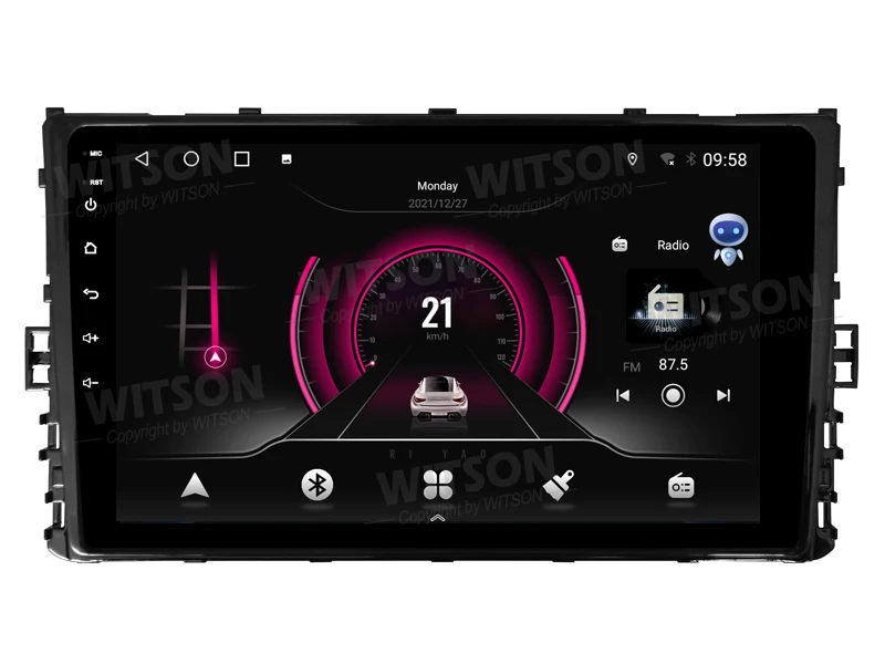 WITSON Android Car Radio For Volkswagen VW Polo Plus Passat B8 T Cross Auto Stereo Carplay Bluetooth GPS Vehicle Navi Multimedia