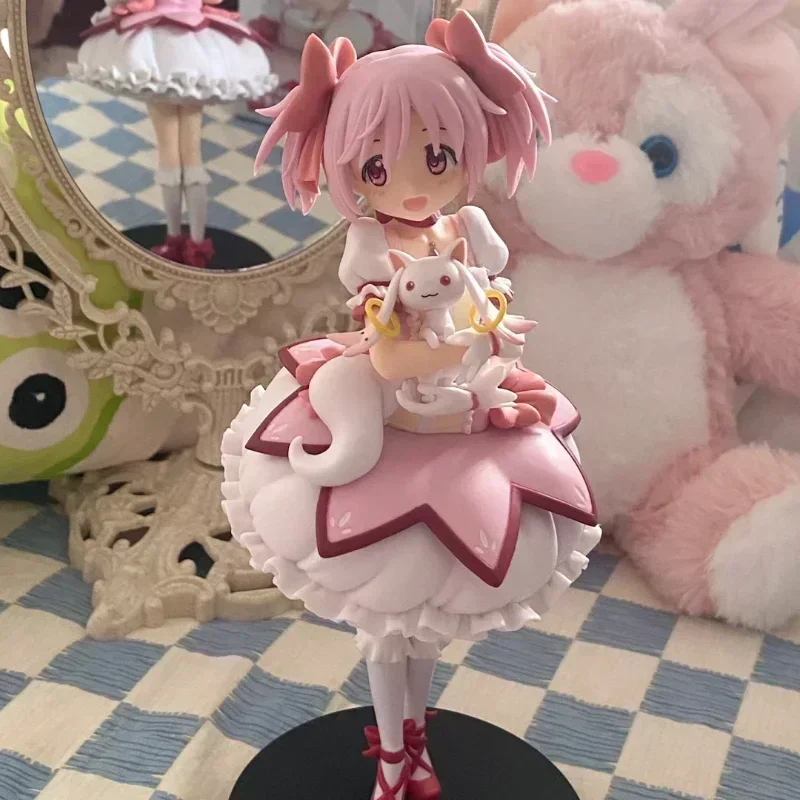 Puella Magi Madoka Magica Magic Girl Cartoon Aniem Figure Model Kawaii Collection Action Model Decor Statue Dolls Kids Gift Toys