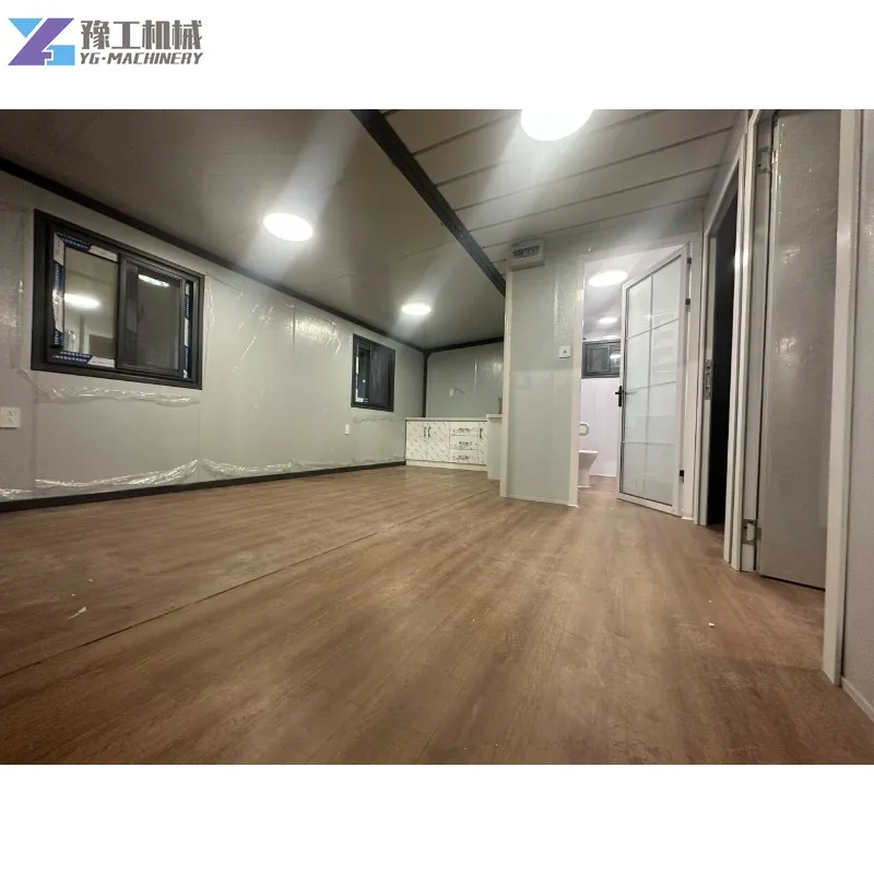 Prefab Container House Cabin Foldable Mobile Tiny Home 20ft 40ft Double Wing Container Houses Villa Expandable Container House