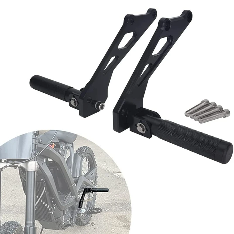 

Rear Foot Pegs Kit, Foot Pedals Rests With Bracket For Sur Ron Light Bee X/S/L1E Segway X260/X160 Electric Dirt Bike