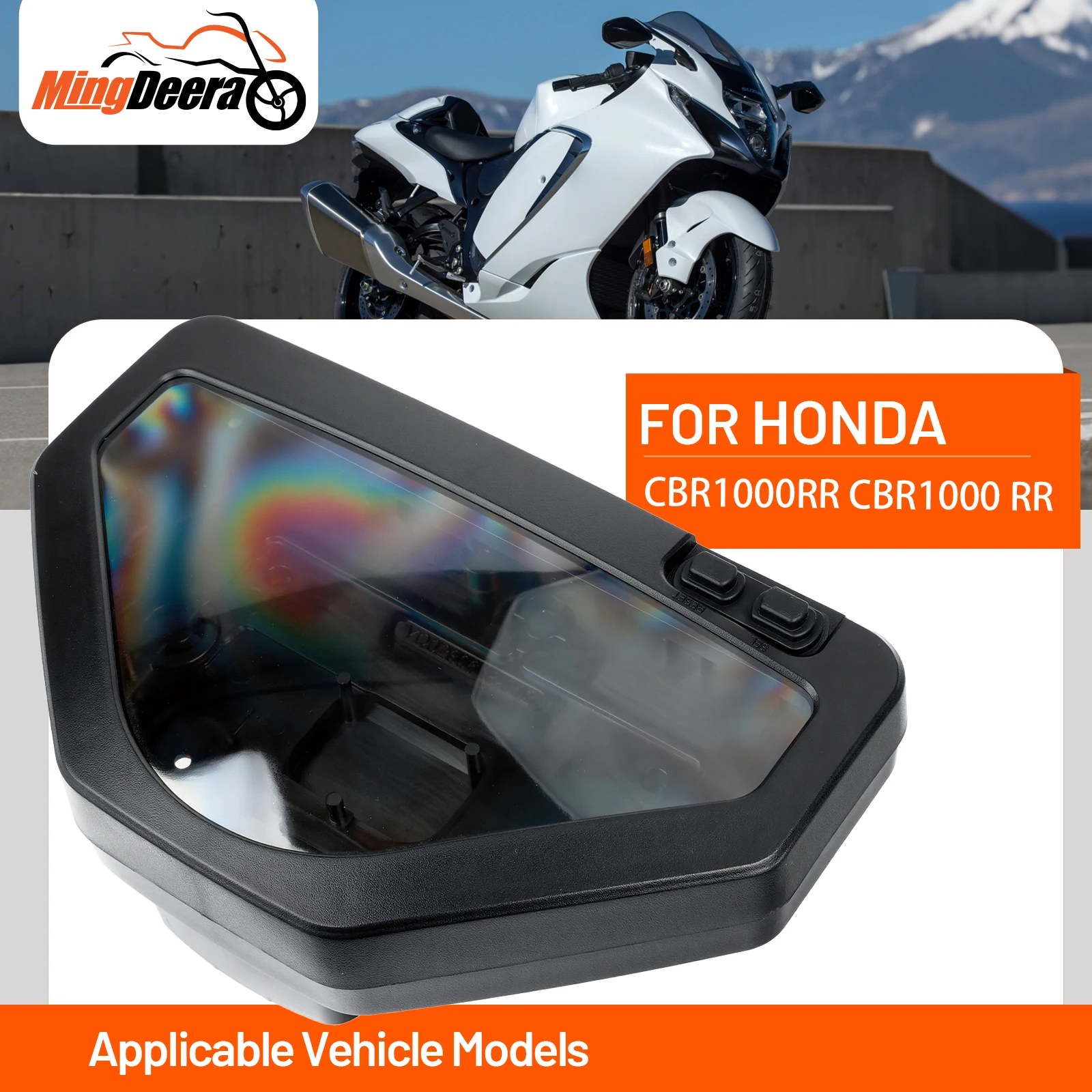 

Motorcycle Speedometer Instrument For Honda CBR1000RR 2006-2007 Speedometer Tachometer Gauge Case Cover Motorcycle Accessories