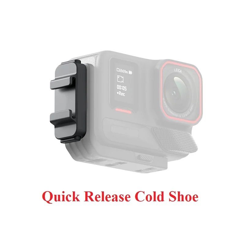

Professional For Insta360 Quick Release Cold Shoe Mount For Ace Pro2, Ace Pro, Ace Essential Camera Accessories