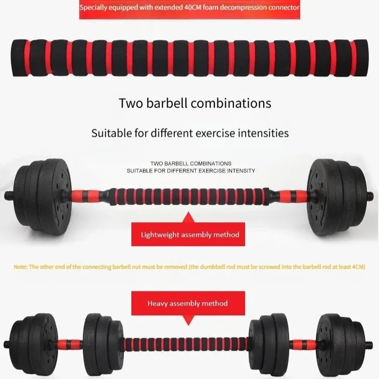 حار بيع معدات اللياقة البدنية الصالة الرياضية تدريبات الجسم كله مجموعة الدمبل قابل للتعديل