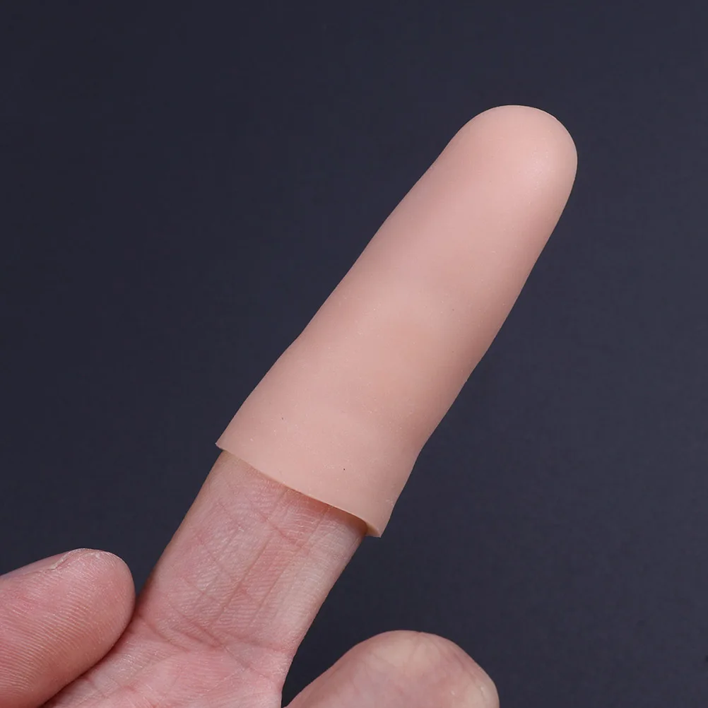 10 pz Gel Toe Caps Massaggio Manicotto di Protezione Per Hammer Toe Blister Mais Sollievo Dal Dolore Gel di Silice Strumento di Cura Del Piede Protettivo