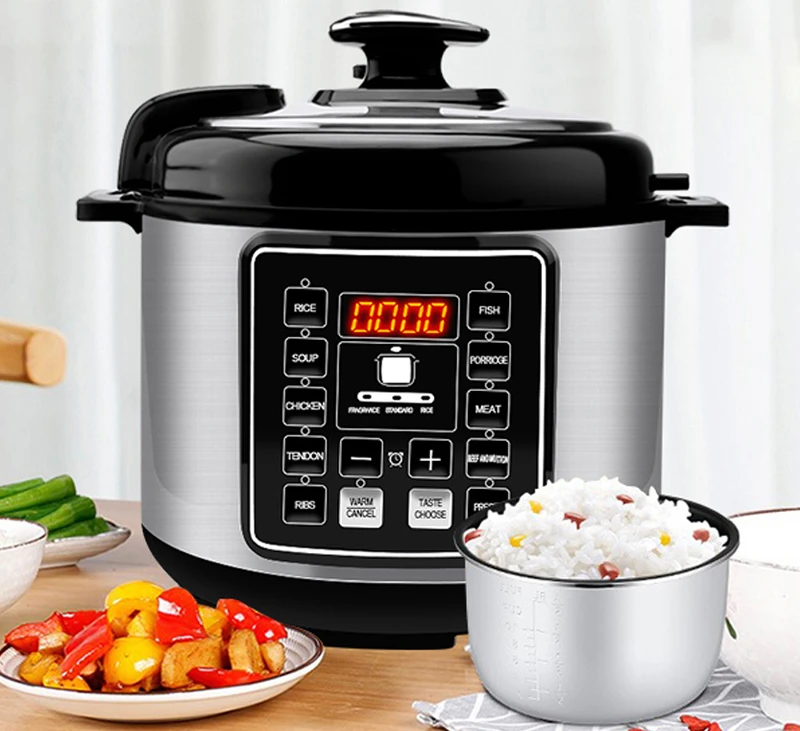 for  5L 9-in-1 Electric Pressure Cooker with Slow Cook Rice Cooks Yogurt Egg Saute Steamer, Sterilizer & Warmer Cooking Machine