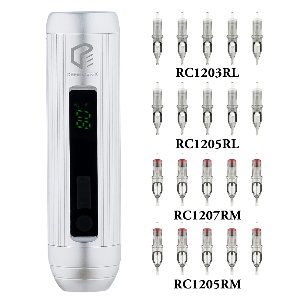

EZ Defender Wireless Tattoo Machine Pen 20PCS EZ Tattoo Cartridge Needles 3.5/4.0mm Stroke Tattoo Supplier