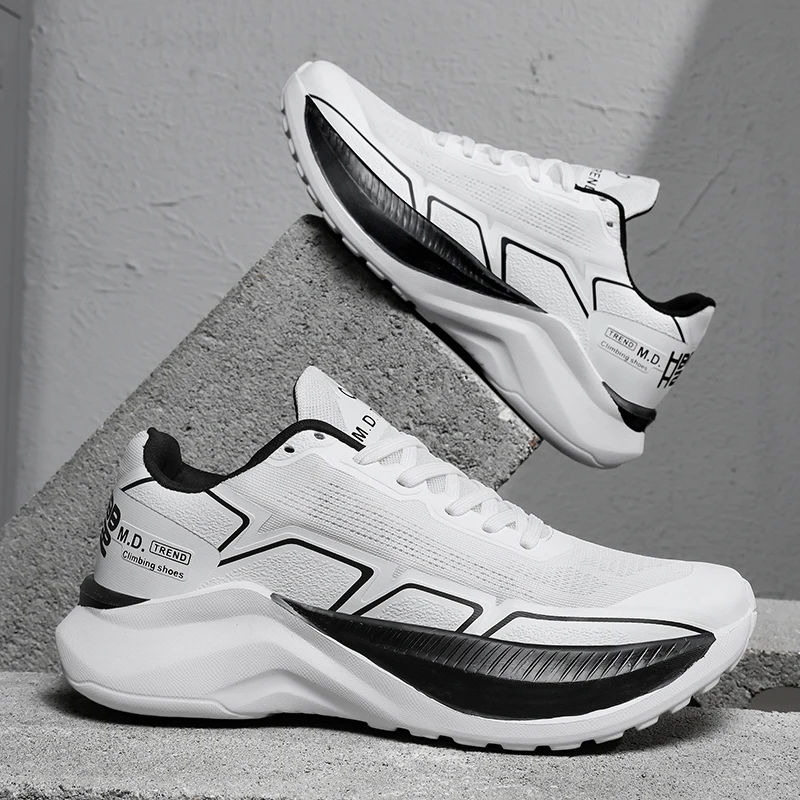 2025 جديد الرجال تشغيل توسيد التدريب الرياضي أحذية للمشي للجنسين أحذية رياضية النساء شبكة الراحة أحذية تنس للرجال