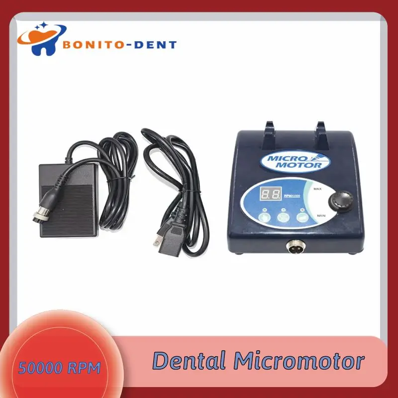 50000 RPM Electric Micromotor Dental  Brushless Handpiece Lab Technical Micromotor Polisher With Controller