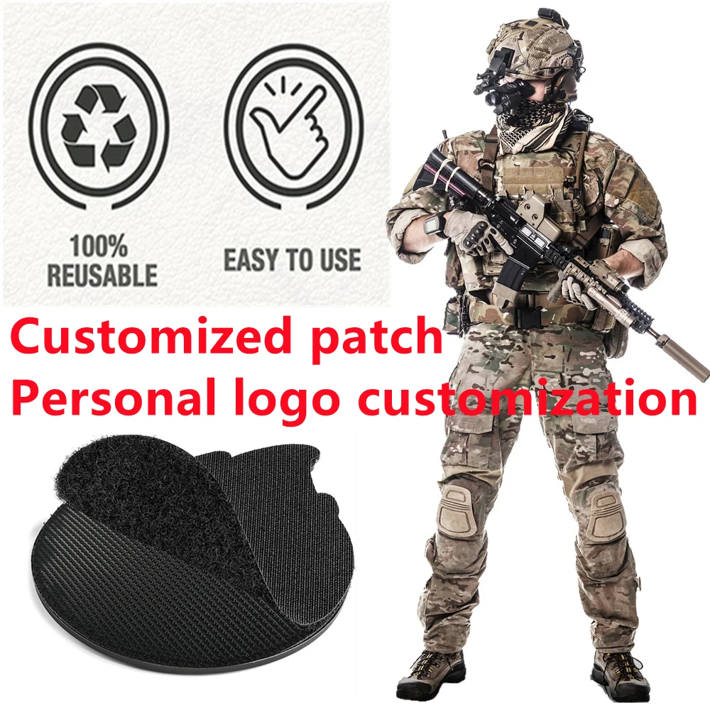 

Customised Clothing Patches Embroidery PVC Reflective Patches Customised Exclusive Logo Armbands Outdoor Stickers