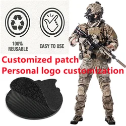 Customised Clothing Patches Embroidery PVC Reflective Patches Customised Exclusive Logo Armbands Outdoor Stickers