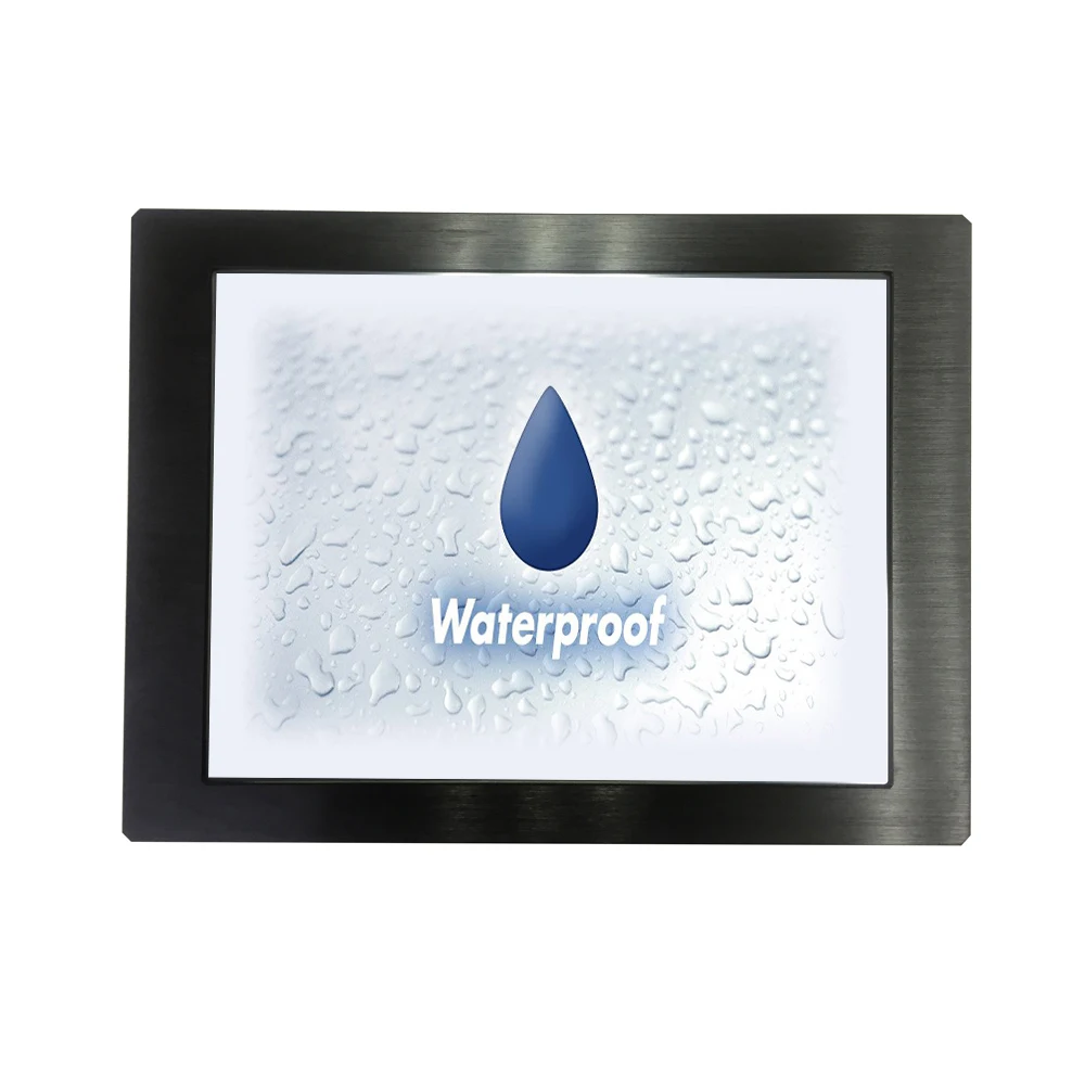 10.4 inch full waterproof ip67 1000 nits touchscreen monitor for outdoor usage