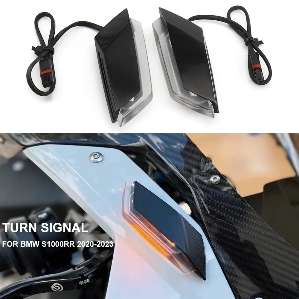 

For BMW S 1000 RR S1000RR S1000 RR s1000rr 2020 - 2023 2021 2022 New Motorcycle Front LED Turn Signals Indicator Flashing Light