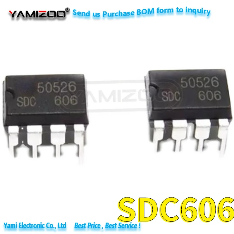10 قطعة SDC606 DIP-8 SDC 606 DIP جديد الأصلي