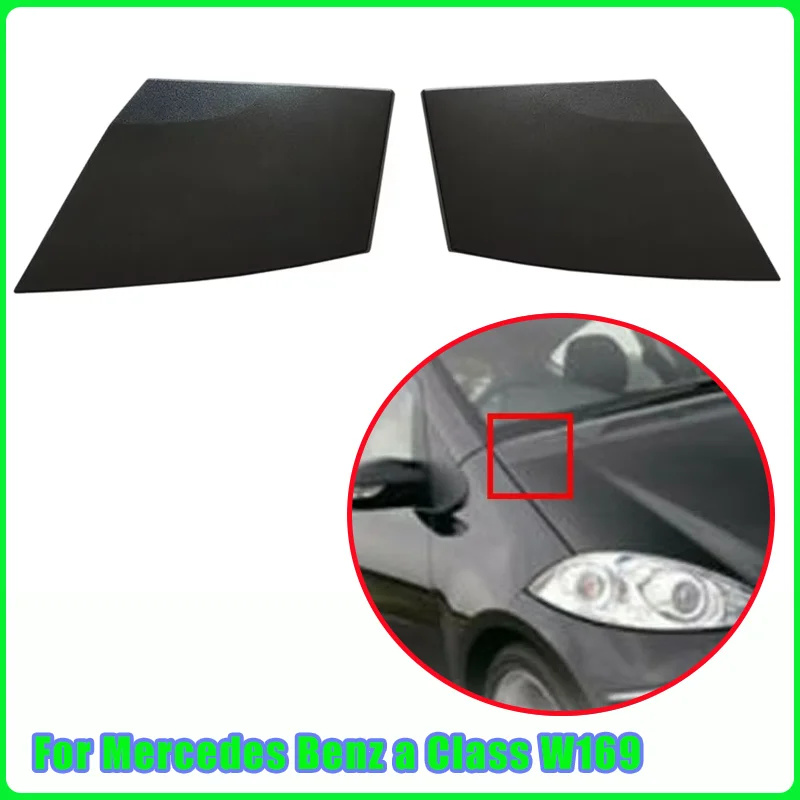 

1698300075 1698300175 Auto Windshield Water Drain Cover Set For Mercedes Benz a Class W169 Exterior Accessories