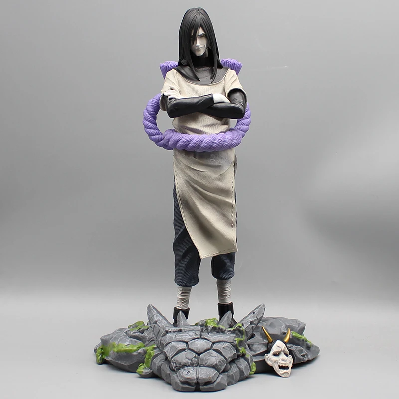 Anime Naruto Figures Orochimaru Action Figurine GK Black Hole Scatter Series Jiraiya Statue Model PVC Collection Toys Gifts