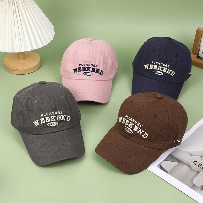 Summer Outdoor Sports Sun Protection Baseball Cap Ladies Embroidered Cap Cap Style Sun Protection Hat