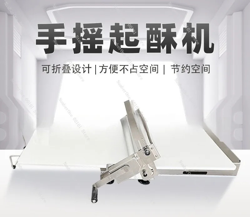Desktop Folding Handheld Pastry Maker,Multi-Purpose French Pastry Forming Machine,Integrated Household and Commercial Baking