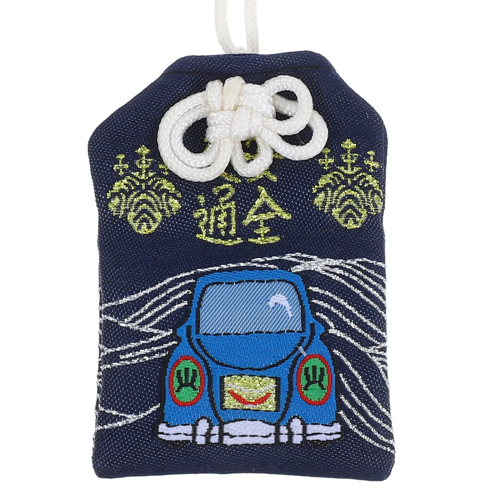 

Japanese Omamori Charm Japanese Style Amulet Bag Car Hanging Blessing Bag Good Luck Charm Traffic Safety Decor