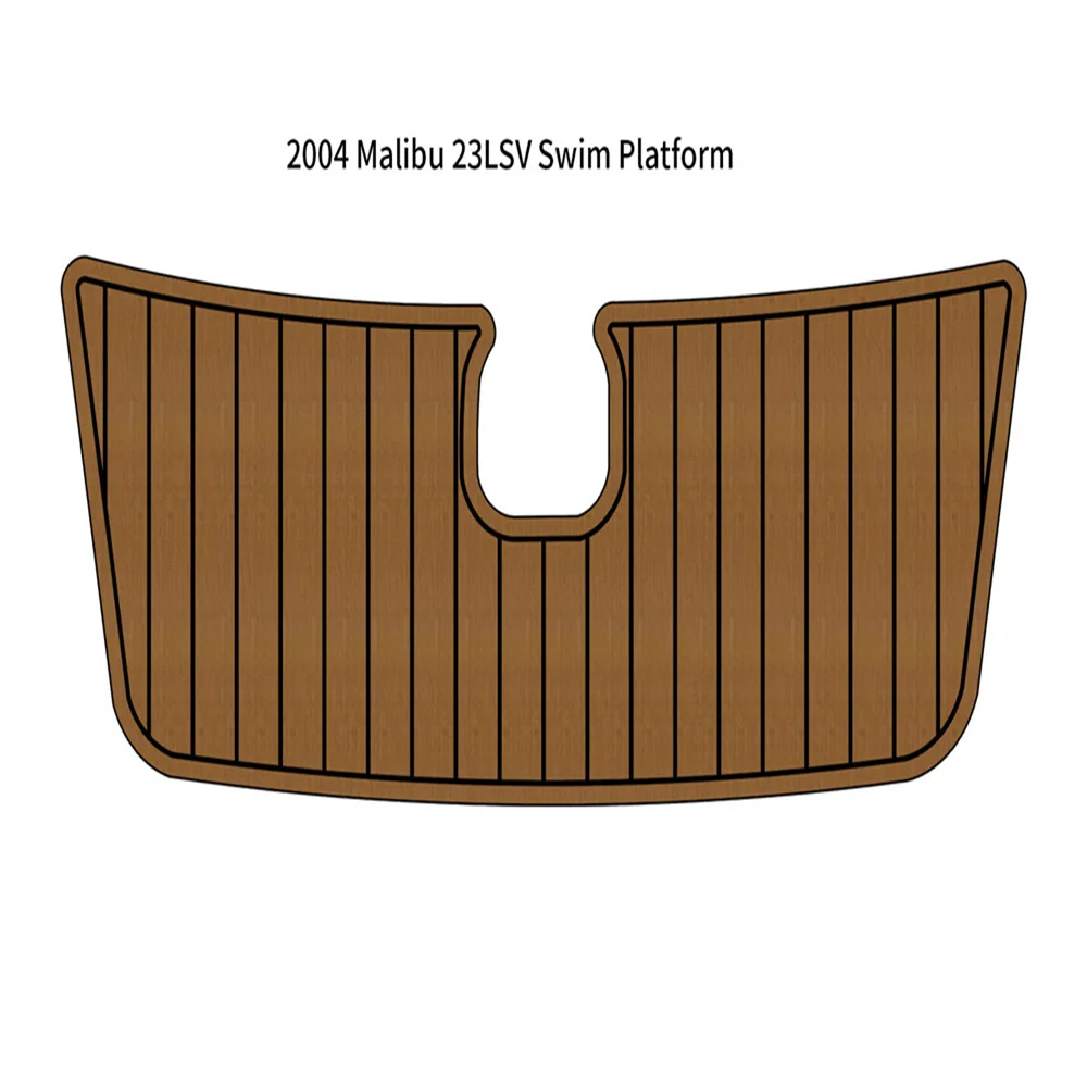 

2004 Malibu 23 LSV Swim Platform Step Pad Boat EVA Foam Faux Teak Deck Floor Mat